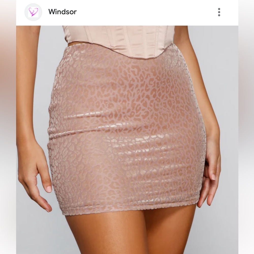Windsor Leopard Pencil Skirt